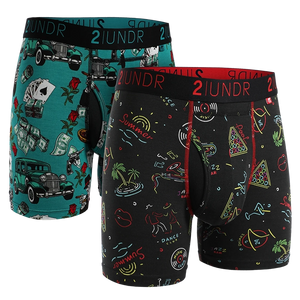 2UNDR 2-pack underwear, mobsters/Las Vegas patterns