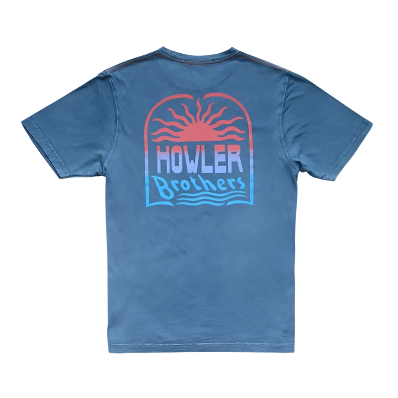 Howler Bros. El Sol Key Largi T-shirt, rear view