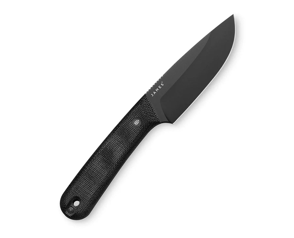 THE JAMES BRAND HELL GAP knife in Black /Black color