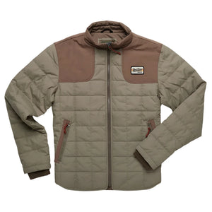 Howler Brothers Merlin Jacket in Mountain Green/Teak Color, Flat lay view