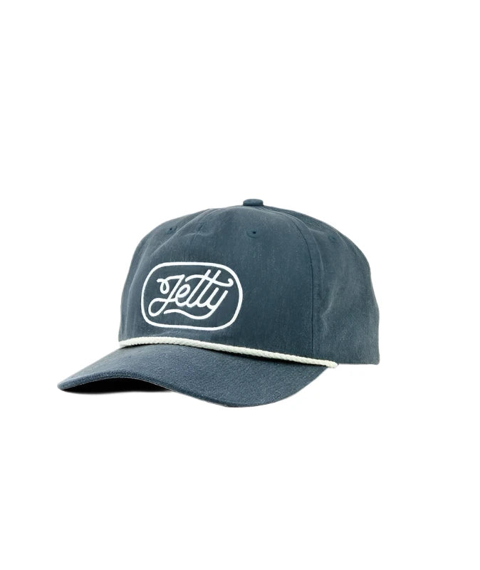 Jetty Rigging Hat in Navy, front view