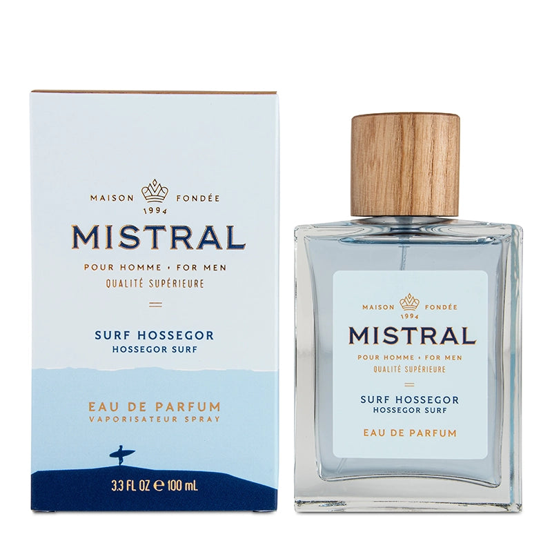 Mistral Surf Hossegor Cologne, front of package