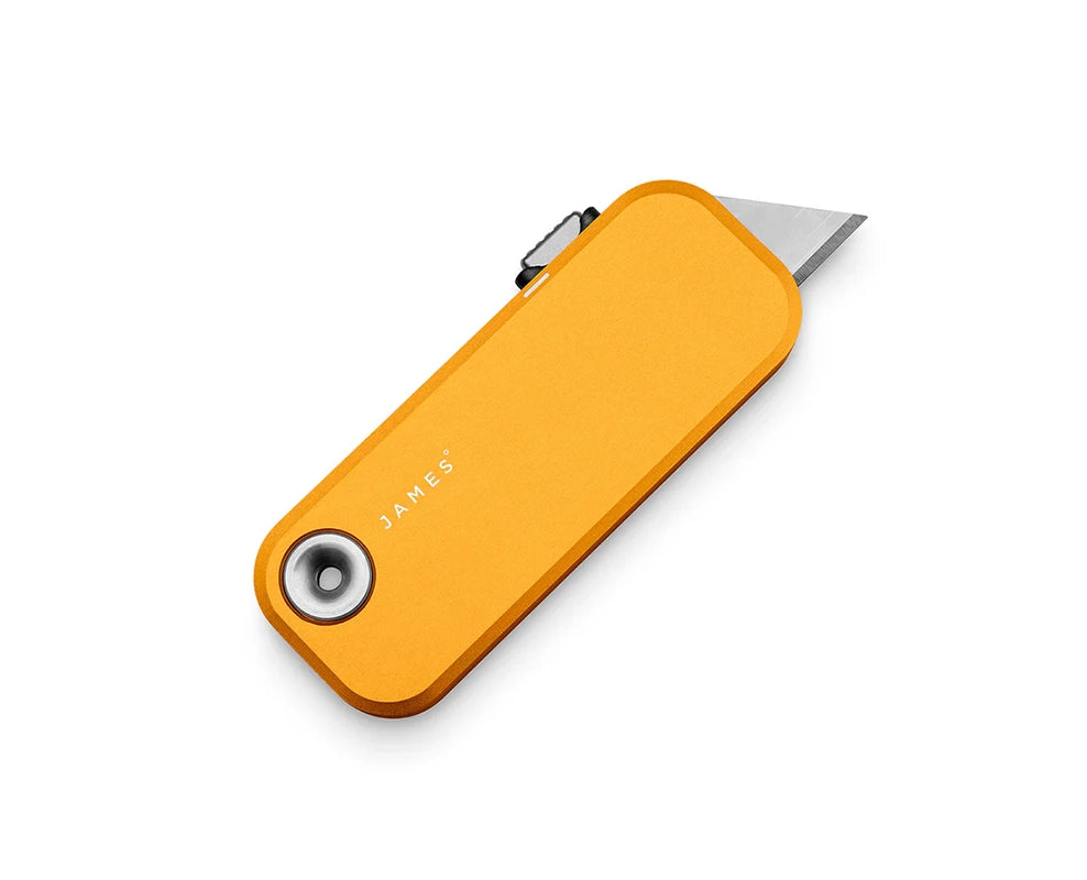 The James Brand Palmer Knife In Canary Yellow