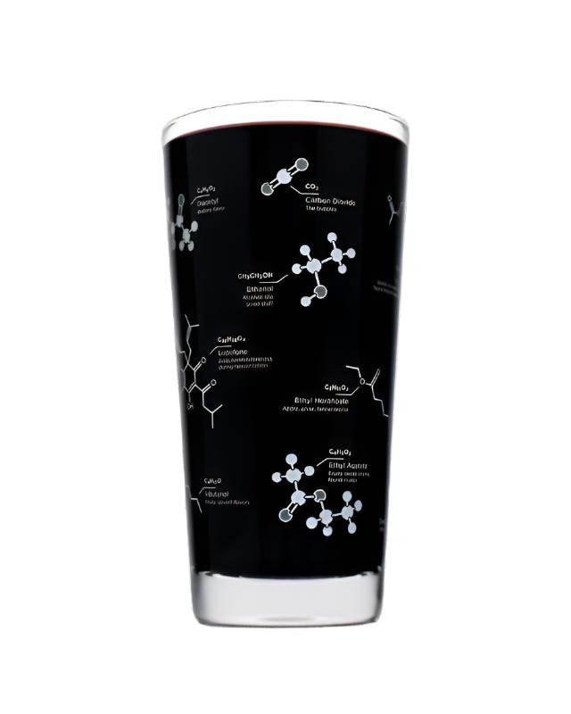 Cognitive Surplus Chemistry of Beer Glass, filled