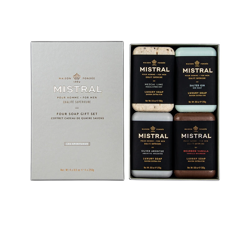 Mistral 4 soap gift box set