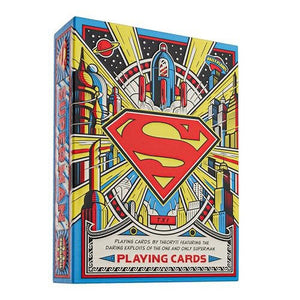 Superman Playing Cards, in the package