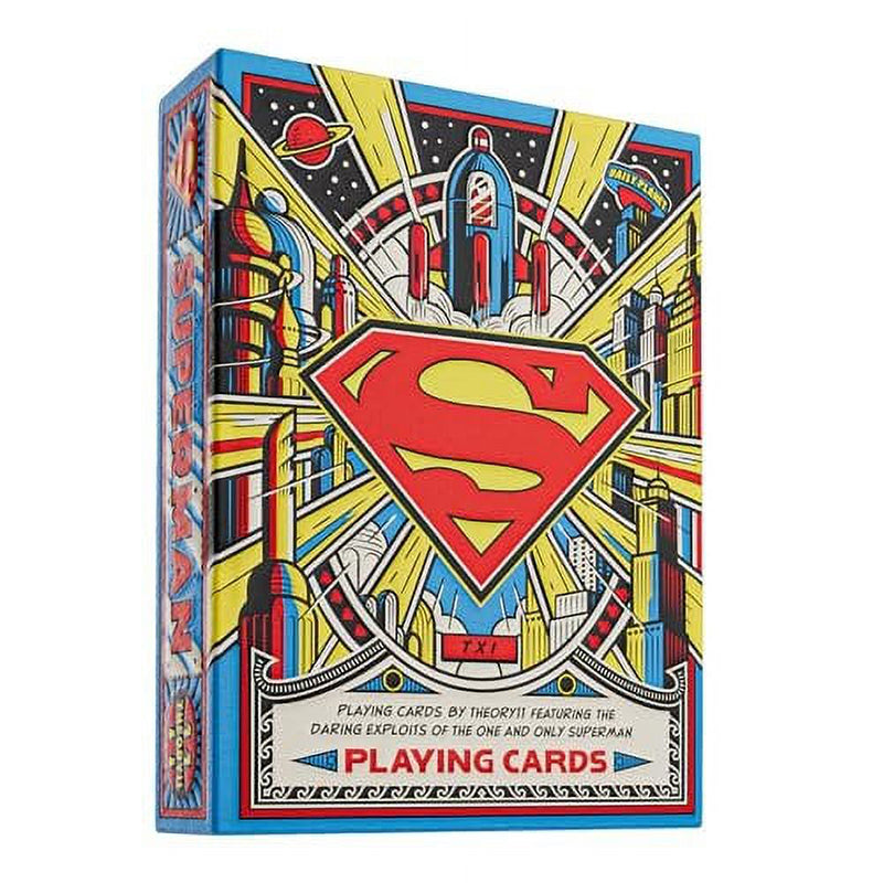 Superman Playing Cards, in the package