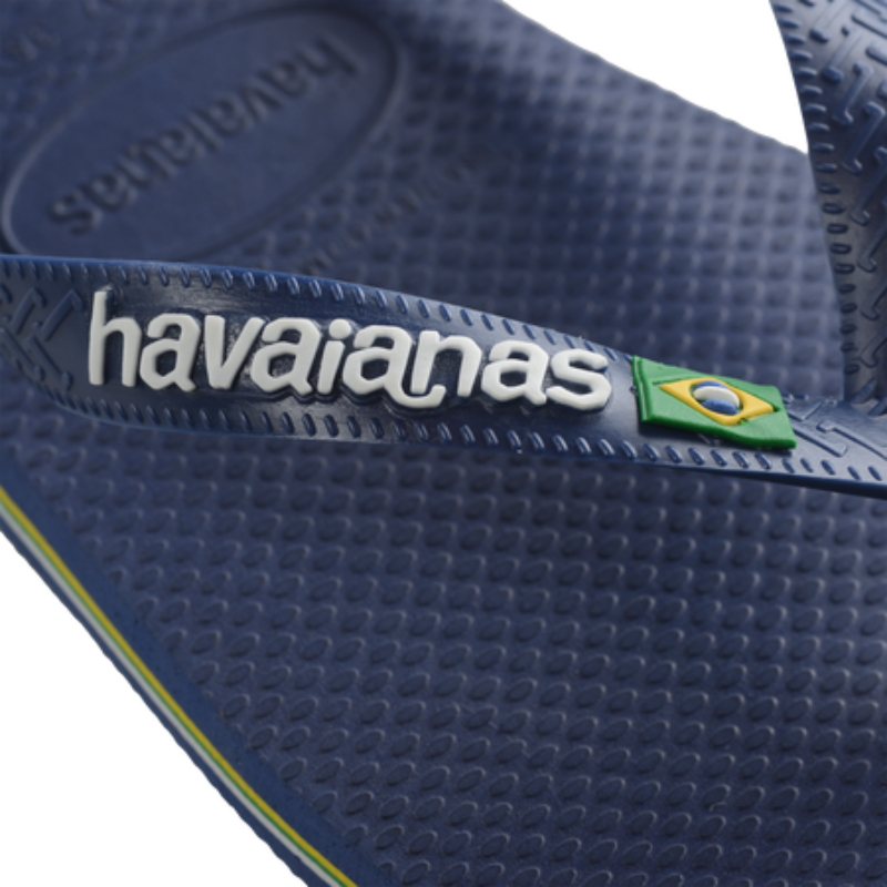 Havaianas brasil fashion logo flip flops