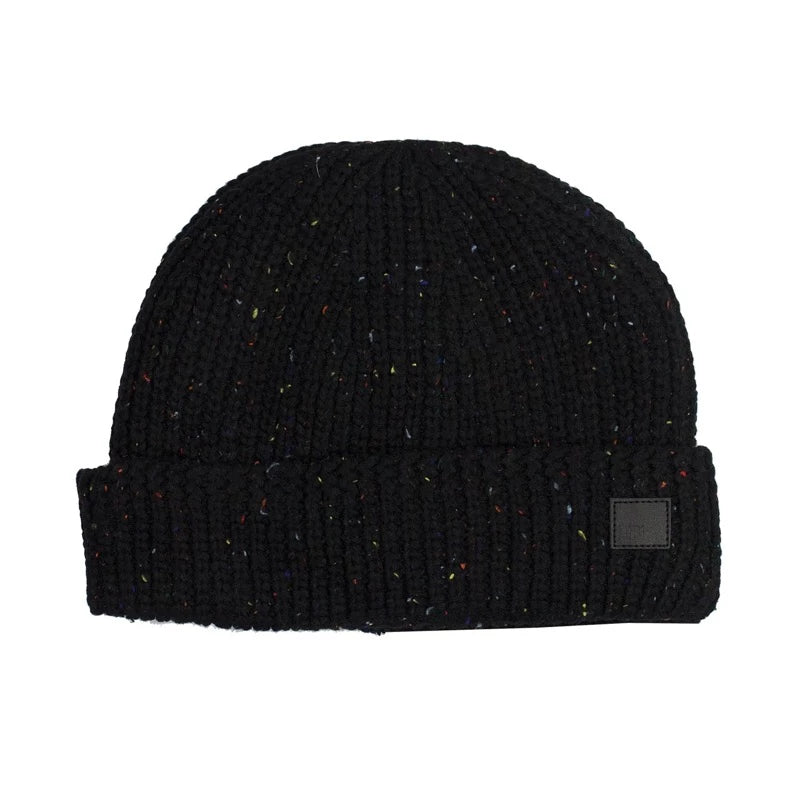 Dibi Donegal cable Knit Beanie in Black