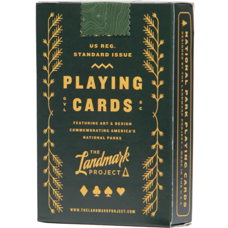 National Park Playing Cards in The Packaging