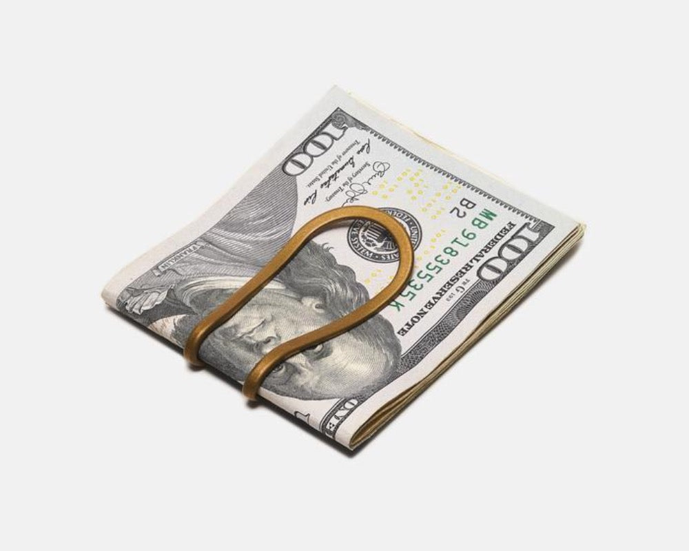 Prada Paperclip Money Clip - Silver Money Clips, Accessories
